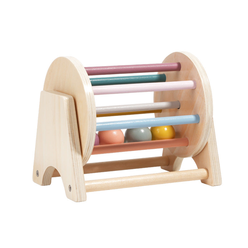 Textile Drum Rolling Drum Toddler Child Logical Thinking Hand-Eye Coordination Training Toy Wholesale