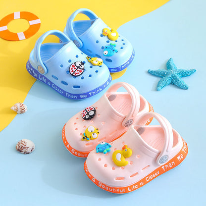 Kids Cartoon Summer Slippers – Lightweight Clog Shoes for Toddlers & Kids