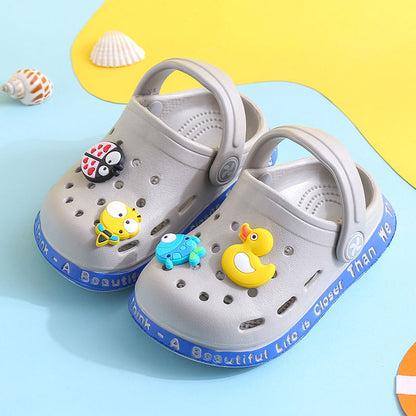 Kids Cartoon Summer Slippers – Lightweight Clog Shoes for Toddlers & Kids