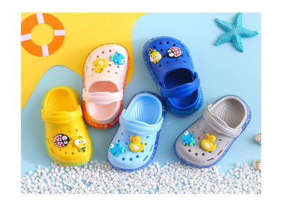 Kids Cartoon Summer Slippers – Lightweight Clog Shoes for Toddlers & Kids