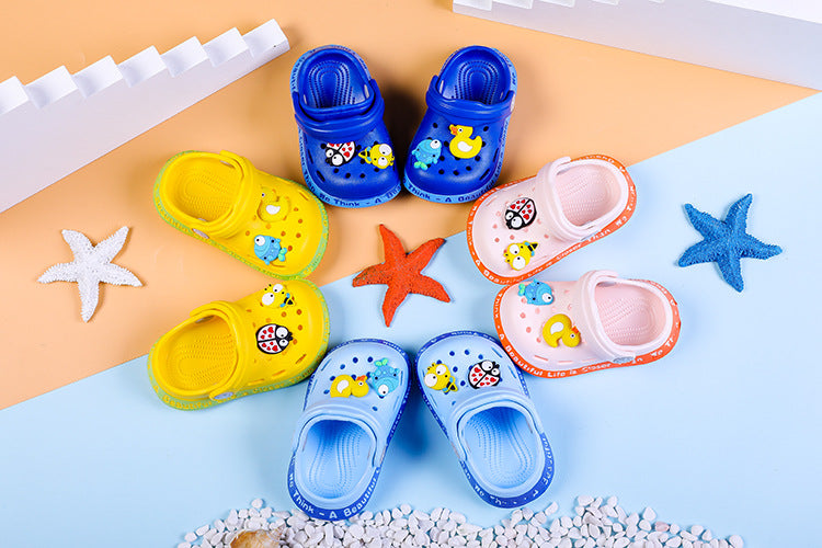 Kids Cartoon Summer Slippers – Lightweight Clog Shoes for Toddlers & Kids