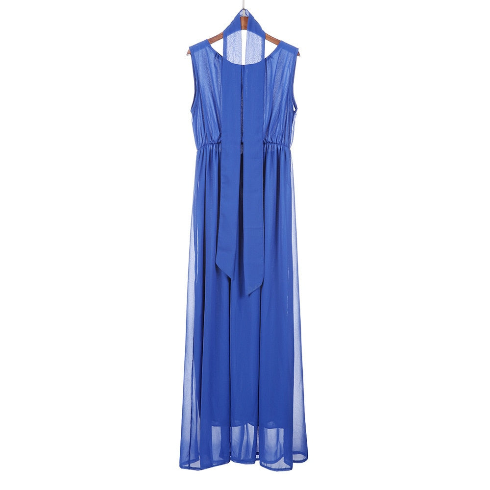 Maternity Chiffon Maxi Dress – Elegant Baby Shower & Photoshoot Gown