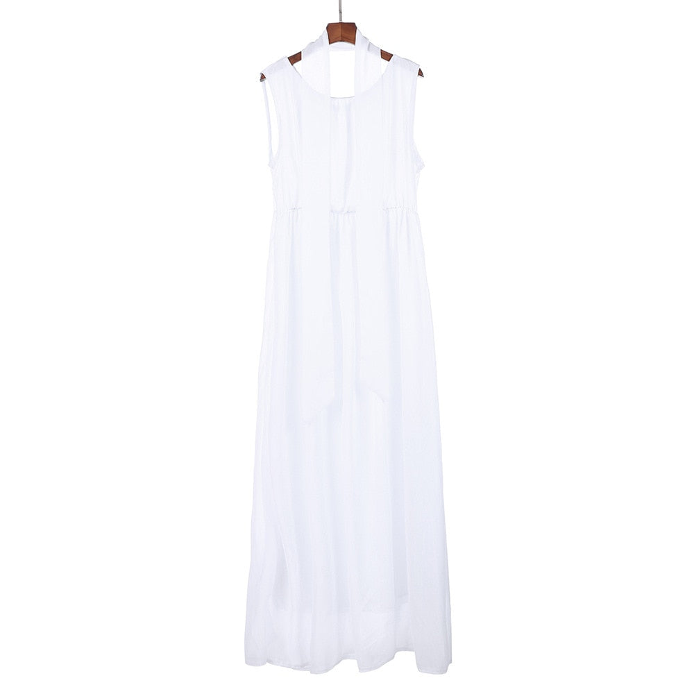 Maternity Chiffon Maxi Dress – Elegant Baby Shower & Photoshoot Gown