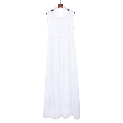 Maternity Chiffon Maxi Dress – Elegant Baby Shower & Photoshoot Gown