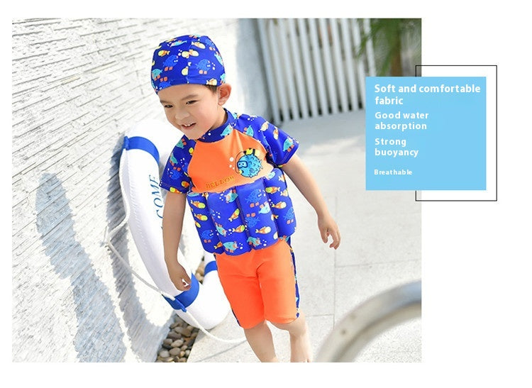 Children’s Buoyancy Swimsuit – Infant & Toddler One‑Piece Float Swim Jumpsuit