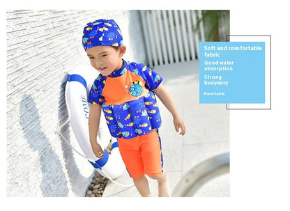 Children’s Buoyancy Swimsuit – Infant & Toddler One‑Piece Float Swim Jumpsuit
