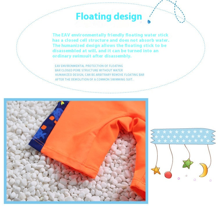Children’s Buoyancy Swimsuit – Infant & Toddler One‑Piece Float Swim Jumpsuit