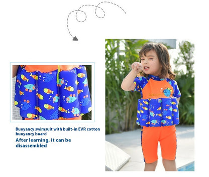 Children’s Buoyancy Swimsuit – Infant & Toddler One‑Piece Float Swim Jumpsuit
