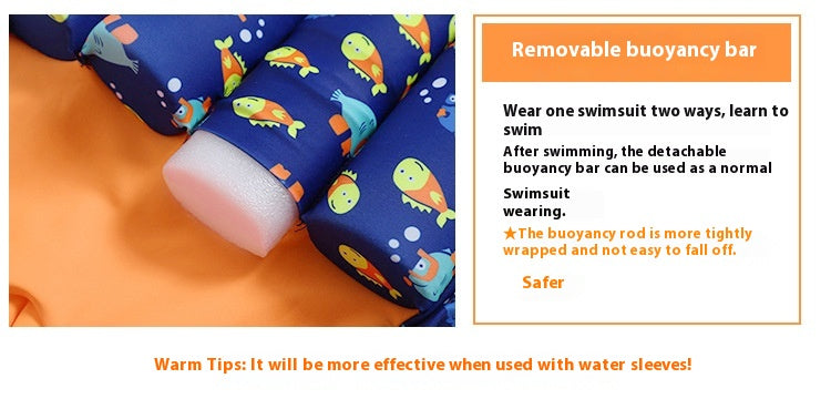 Children’s Buoyancy Swimsuit – Infant & Toddler One‑Piece Float Swim Jumpsuit