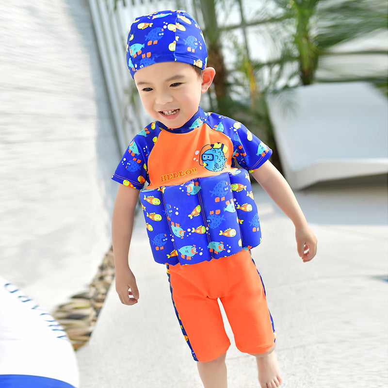 Children’s Buoyancy Swimsuit – Infant & Toddler One‑Piece Float Swim Jumpsuit
