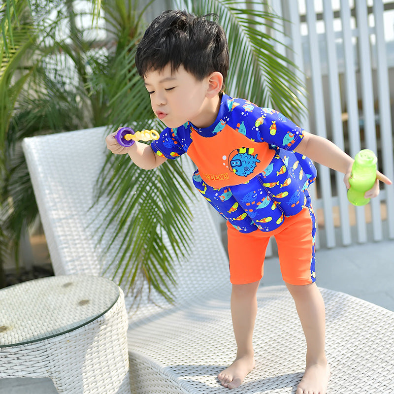 Children’s Buoyancy Swimsuit – Infant & Toddler One‑Piece Float Swim Jumpsuit