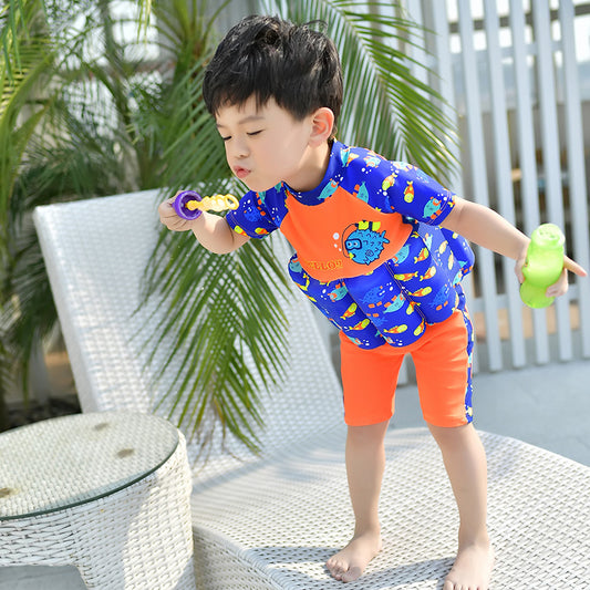 Children’s Buoyancy Swimsuit – Infant & Toddler One‑Piece Float Swim Jumpsuit