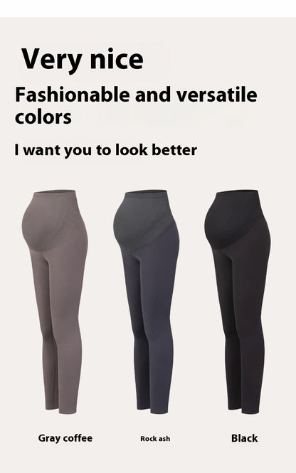All‑Match Maternity Shark Pants – Autumn & Winter Supportive Leggings