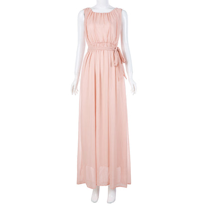 Maternity Chiffon Maxi Dress – Elegant Baby Shower & Photoshoot Gown