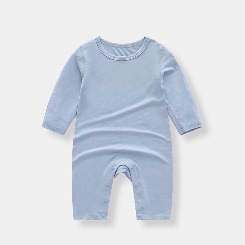 Ultra‑Soft Modal Baby Jumpsuit Pajamas (Unisex)
