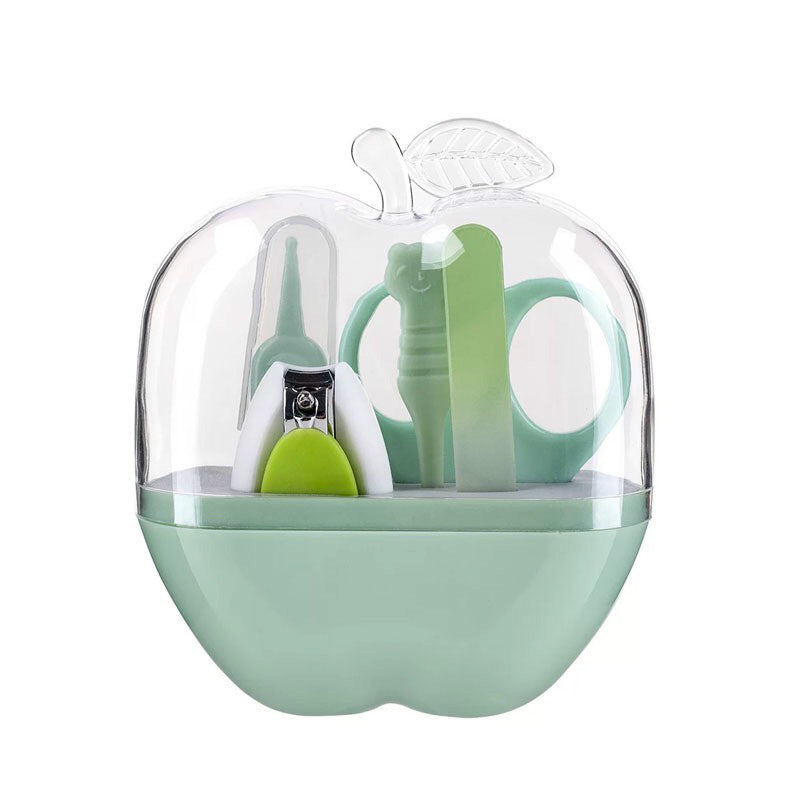 Five‑Piece Baby Nail Care Set – Safe Grooming Kit for Newborns & Infants