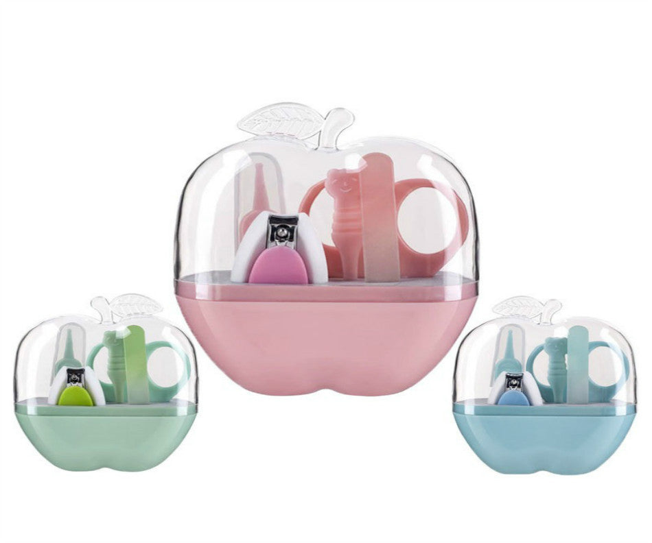 Five‑Piece Baby Nail Care Set – Safe Grooming Kit for Newborns & Infants