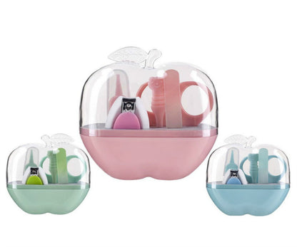 Five‑Piece Baby Nail Care Set – Safe Grooming Kit for Newborns & Infants