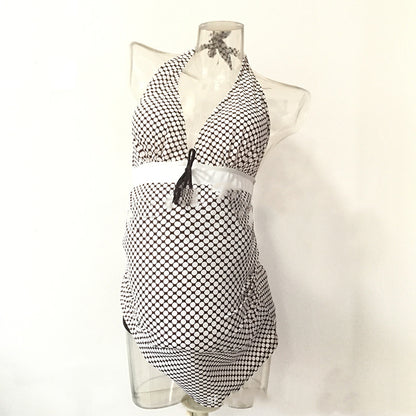 Expandable Maternity One‑Piece Swimsuit – Stretch Fit Pregnancy Swimwear
