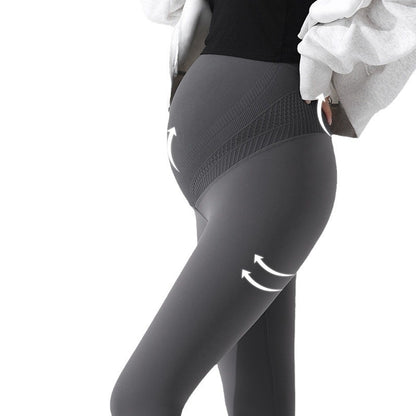 All‑Match Maternity Shark Pants – Autumn & Winter Supportive Leggings