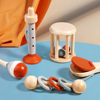 Textile Drum Rolling Drum Toddler Child Logical Thinking Hand-Eye Coordination Training Toy Wholesale