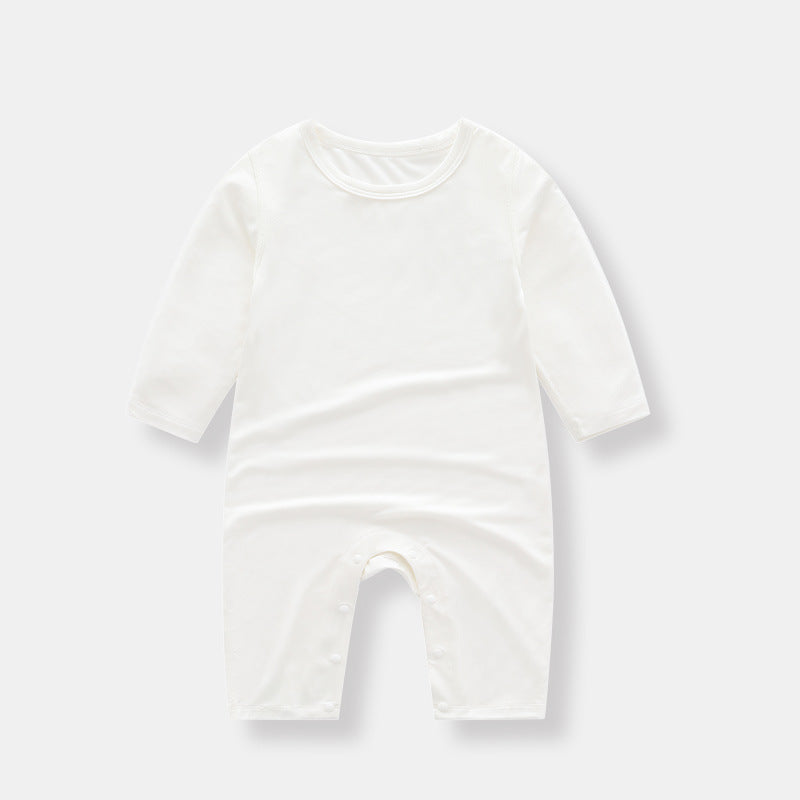 Ultra‑Soft Modal Baby Jumpsuit Pajamas (Unisex)