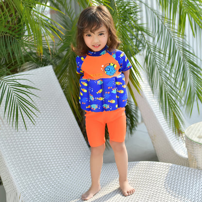 Children’s Buoyancy Swimsuit – Infant & Toddler One‑Piece Float Swim Jumpsuit
