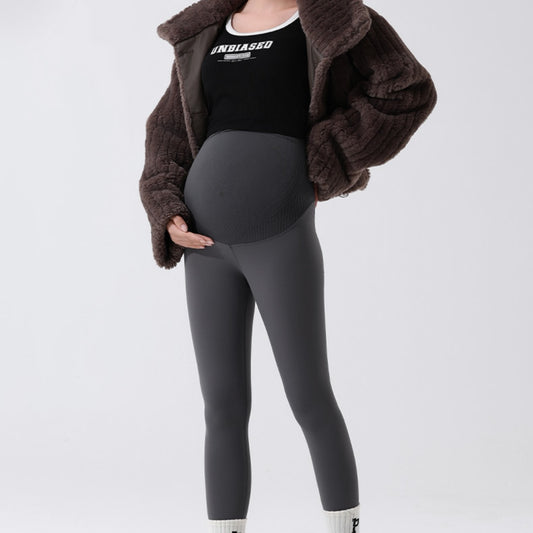 All‑Match Maternity Shark Pants – Autumn & Winter Supportive Leggings